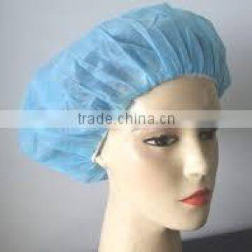 PP round cap with elastic