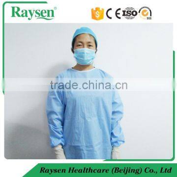 High Quality Surgical Gown With Gloves, Sterile Gloves