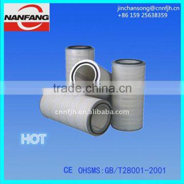 Nanfang High Quality Polyester Filter Cartridge Dust Filter