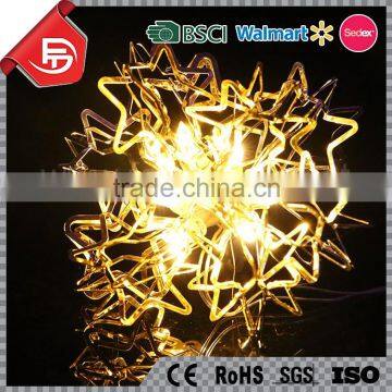 TZFEITIAN CE ROHS approval metal star decorative hanging mini led pendant light