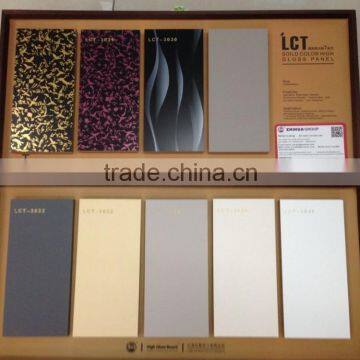 high gloss pure color LCT MDF boards