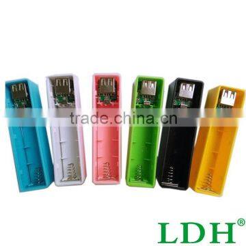 18650 Battery Charger Box Smartphone External Backup USB Charger Power Bank DIY Case for IPhone Samsung Cell Phone No Battery photo-3