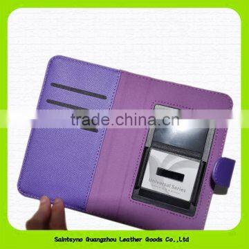 15048 Hot sales smart flip universal series leather case for ipad mini