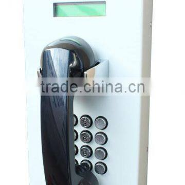 LCD display public sos phone IP phone vandal proof telephone