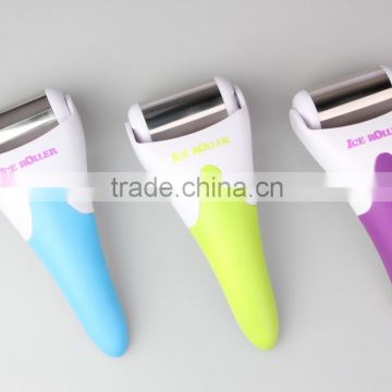 CE skin tighten stainless steel ice rolling plastic skin roller