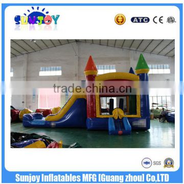 Commercial high quality castle combo inflatable combo castle for sale