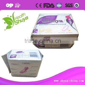 Oragnic cotton feminine sanitary pad manufacturer