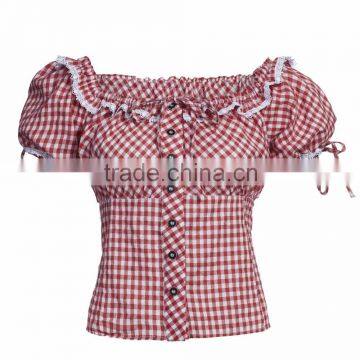 Trachten Oktoberfest Bavarian Traditional Ladies Shirt/Blouse