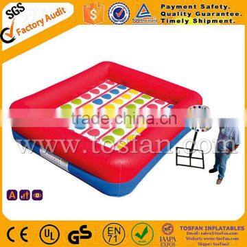 PVC inflatable twister games,inflatable sport games A6001