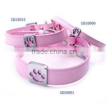 Leather pets collars