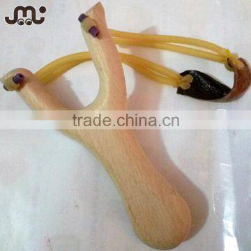 White beech small wooden catapult slingshot