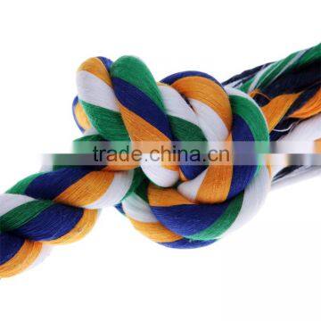 Chi-buy, Best Flossy Chews Cotton Blend Rope Toy 2-Knot Rope Tug photo-5