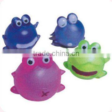 Sell sticky soft and cute frog toys for vending machine