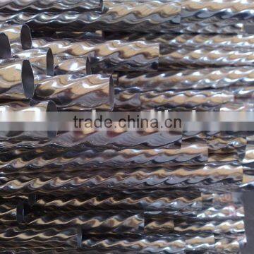 Stainless Steel Pipes, Screwy pipes