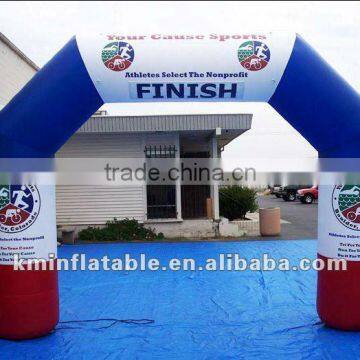 small inflatable finish arch