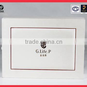 Recycled Custom Printed Foil Stamping Cosmetic Leather Gift Box Packaging,recycle Packaging Box photo-5