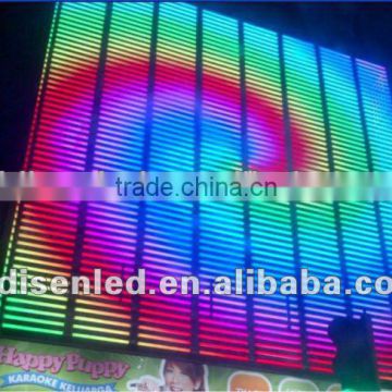 milky cover 5050 colour changing rgb led digital tube outdoor (DC12V,12w)