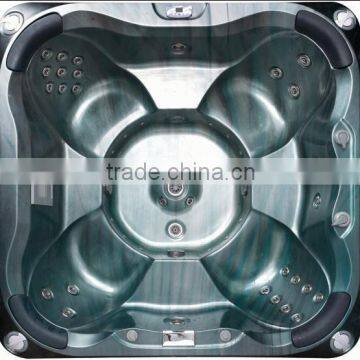 Double Use 4 Person Massage Whirlpool Bathtub Spa Tub photo-2