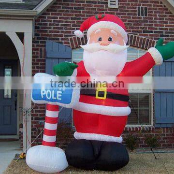 In stock cheap inflatable christmas snow globe decoration