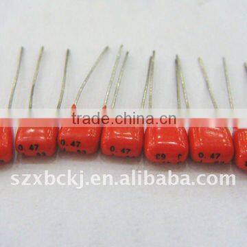 CL21 Polyester Film Capacitor for 0.47uf 63V