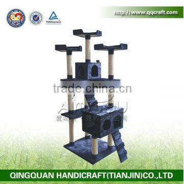 New Design Cheap Cat Climbers & Pet Tree House & Cat Scratcher Tree Mast photo-2