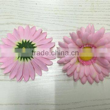 artificial gebera daisy flower head real touch daisy head