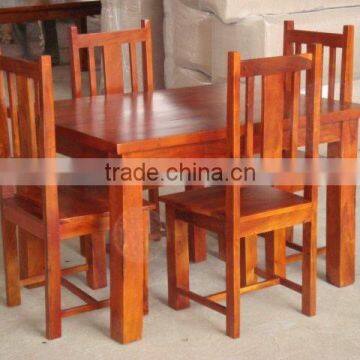 DINNING TABLE SET ( FOUR CHAIR AND TABLE)