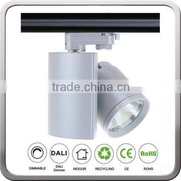 3-5 years Warranty LED silver tracklight 15W 20W 30W 35W