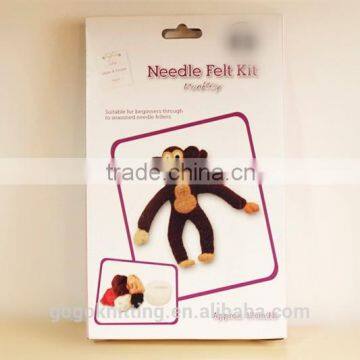 2016new DIY Craft Kit for Lovely Cute Monkey Dry Needle Felting Kit photo-3