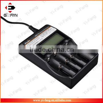 factory price AARE-C2 four bays Li-ion/ Ni-Mh AA, AAA advanced universal smart battery charger