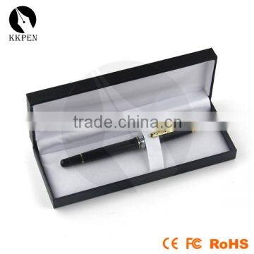 KKPEN High Quality Personalized black Metal Roller Pen Ballpoint Pen Custom Ball Pen Manufacturer