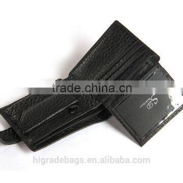 Baellerry Men Leather Wallet With Zipper Pocket photo-4