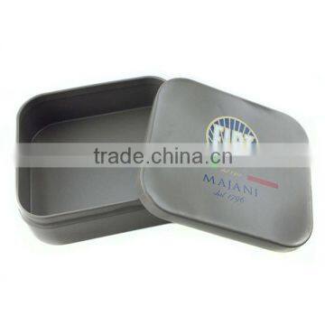 usb tin packing custom gift tin box for USB