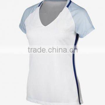 Free Shipping to UK Football Shirt 2016 Newest White England Female Women Lady Soccer Jersey photo-2
