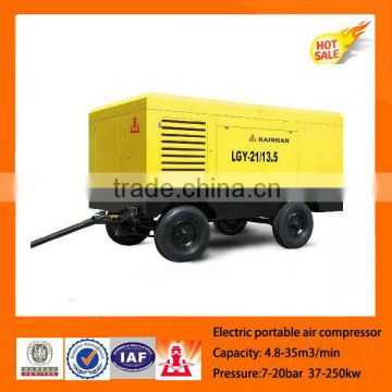 High Pressure Mobile Screw AC Air Compressor LGY-16/13G