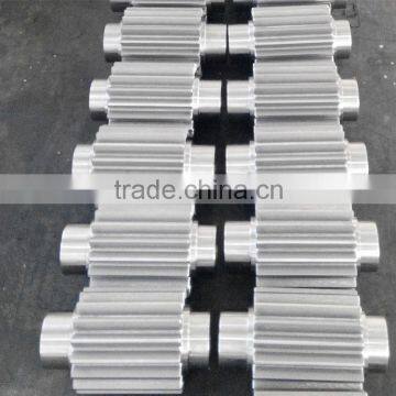 Welding spur lifting rack and pinion gear