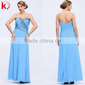 Elegant off shoulder beaded new ladies dress