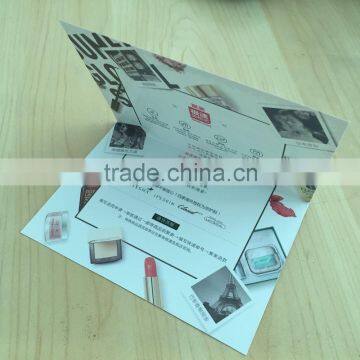 Customize Paper Card Matte Lamination Folding Papers Printing