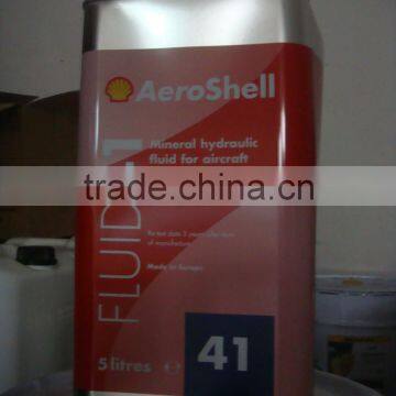Shell AeroShell Fluid 41 Lubricant for aircraft 4 liter metal pail