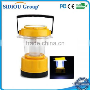 portable solar lantern rechargeable led camping lantern