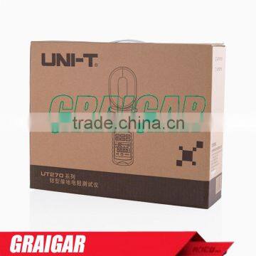 Digital Clamp Earth Ground Resistance Testers UNI-T UT273 0.01-1000ohm W/Auto Calibration & Resistance Limit Alarm Auto Range photo-6
