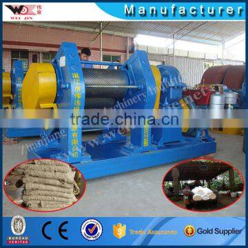 natural rubber SMR crepe sheet processing machinery