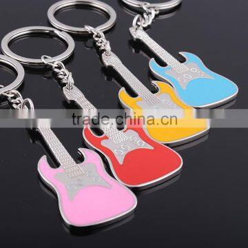 Promotional Metal Guitar Keychain