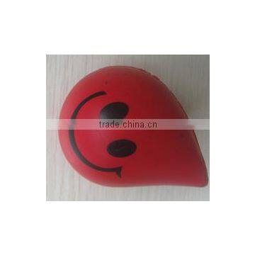 Promotion Red Water Drop PU Stress Ball