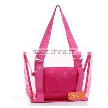 Fashion designer transparent bag