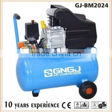 2HP 24L Piston Air Compressor Motor 20V 50HZ 115PSI 8Bar