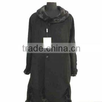 High quality wholesale price women winter cashmere long coat