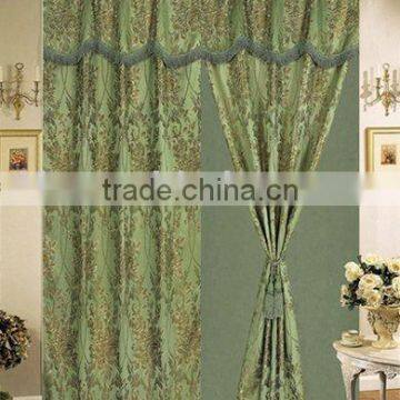 Yarn-Dyed Jacquard Curtain with Lining