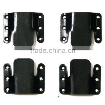 Furniture Hardware(Black Sectional Connector Great Non Sliding Sofa Fastener for Couch, Loveseat, Recliner, Chair)