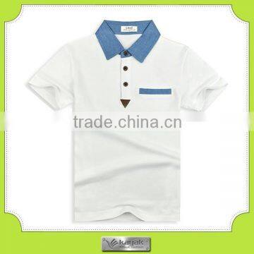 100% cotton fashion good quality polo shirts for kids